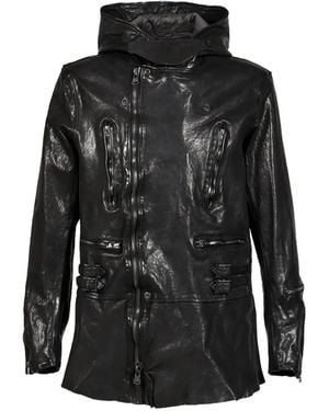 Yohji Yamamoto X Isamu Katayama Backlash Hooded Jacket - Black