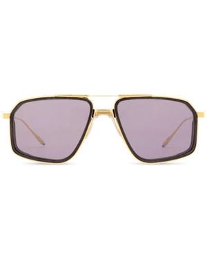 Jacques Marie Mage Lunettes De Soleil Jagger À Monture Géométrique - Pink
