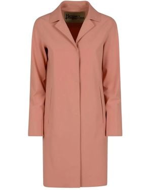 Herno Mantel Mit Kragendetail - Pink