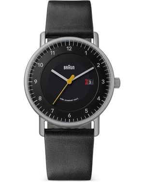 Braun Watches Solar 40Mm Watch - Black