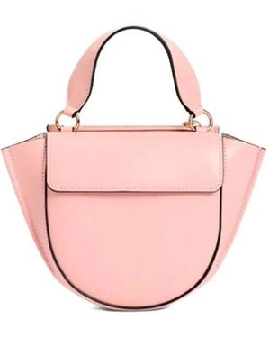 Wandler Hortensia Top Handle Cross Body Bag - Pink