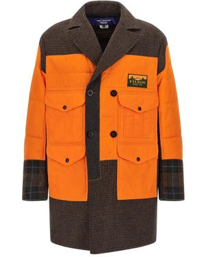 Junya Watanabe Abrigo Con Parche Del Logo De Junya Watanabe X Filson - Naranja