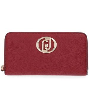 Liu Jo Logo-Plaque Wallet - Red