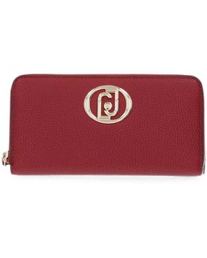 Liu Jo Portefeuille À Plaque Logo - Red