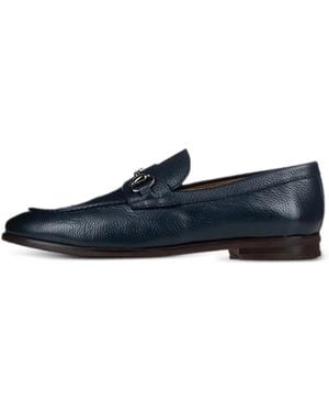 Poche Paris Loafer Mit Stegverzierung - Blau