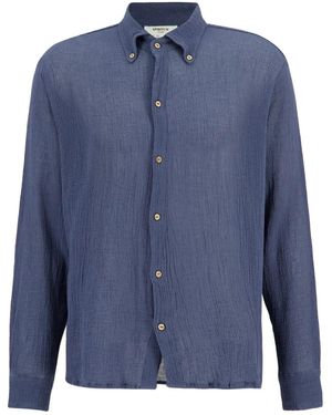 SPIRITUM TULUM Chemise À Boutonnière - Bleu