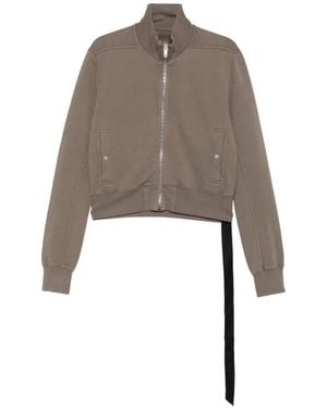 Rick Owens Zip-Up Track Jacket - Natural