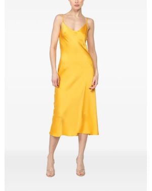 SABLYN Taylor Camisole-Kleid mit V-Ausschnitt - Gelb