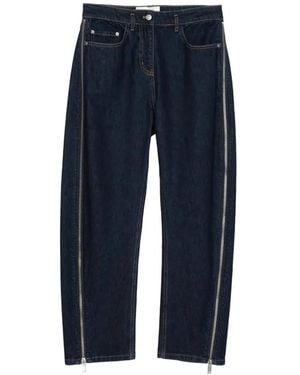 3.1 Phillip Lim Zip-Detail Jeans - Blue