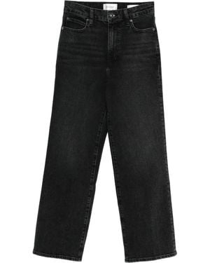 FRAME Jeans mit hohem Bund - Schwarz