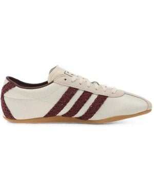 adidas Tokyo Crochet-Stripe Trainers - Natural