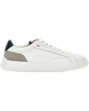 Peuterey Leather Trainers - White