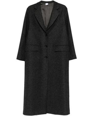Aspesi Single-Breasted Coat - Black