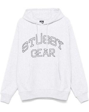 Stussy Gear Hoodie - White
