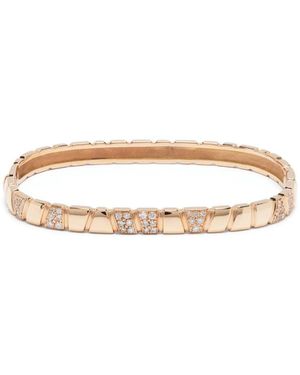 Loyal.e Paris 18Kt Ride & Love Weißgoldarmreif Mit Diamanten - Mettallic