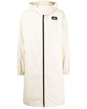 OAMC Zip-Up Hooded Parka - White