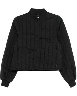 Rains Banja Liner Bomber Jacket - Black