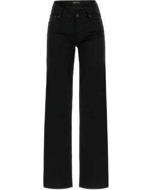 Balenciaga Curved Waist Jeans - Black
