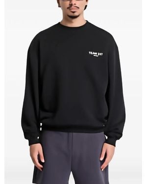 Represent Pull 247 Team À Coupe Oversize - Black