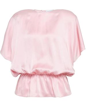 Stella McCartney Satin Blouse - Pink