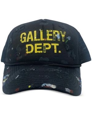 GALLERY DEPT. Distressed Paint-Splatter Cap - Blue