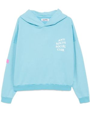 ANTI SOCIAL SOCIAL CLUB Cozy Hoodie - Blue