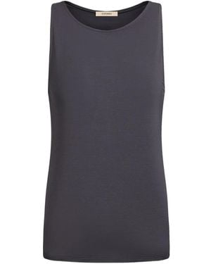 12 STOREEZ Round-Neck Top - Grey