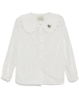 Bambah Petara Shirt - White