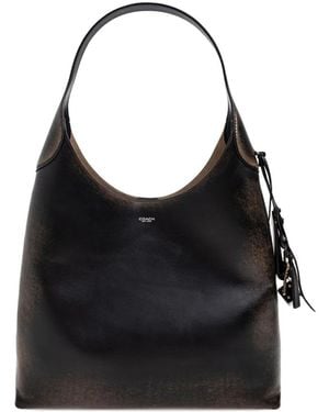 COACH Brooklyn Leather Shouder Bag - Black