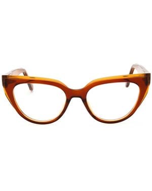 Calvin Klein Cat-Eye Glasses - Brown