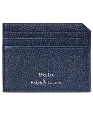 Polo Ralph Lauren Porte-Cartes À Logo - Blue
