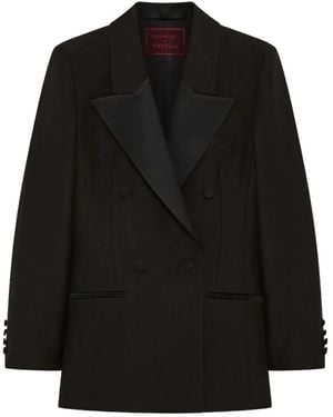 Marella X Stella Maxwell Jack Met Dubbele Rij Knopen - Zwart