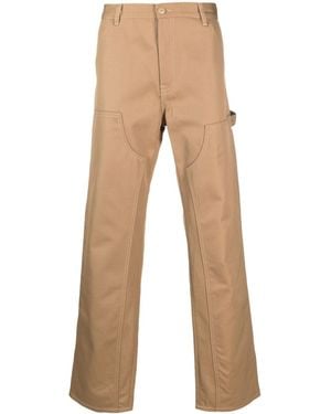 Filippa K Carpenter Organic-Cotton Pants - Natural