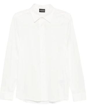 Emporio Armani Cotton Blend Shirt - White