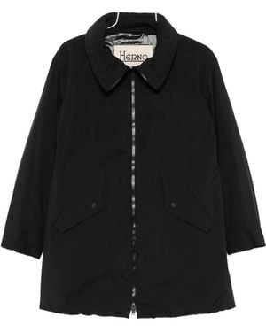 Herno Zip-Up Jacket - Black