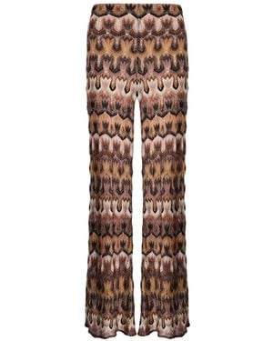 Missoni Patterned Trousers - Natural