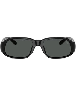 DIESEL Lunettes De Soleil À Monture Rectangulaire - Black