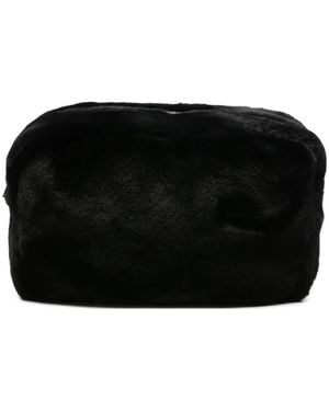 Apparis Jumbo Noor Clutch Mit Reißverschluss - Schwarz