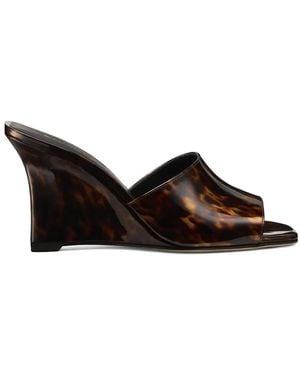Stuart Weitzman Vinnie Sandalen Met Sleehak - Bruin