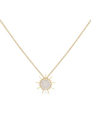 Falamank Diamond Necklace - Metallic