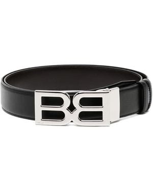 Bally Ceinture À Boucle Logo - Noir