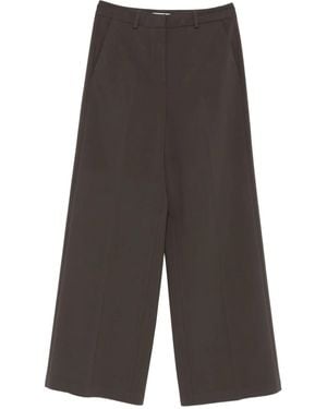 Blugirl Blumarine Pressed-Crease Pants - Gray