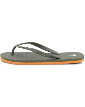 BOGGI Flip-Flops Mit Logo-Print - Grün