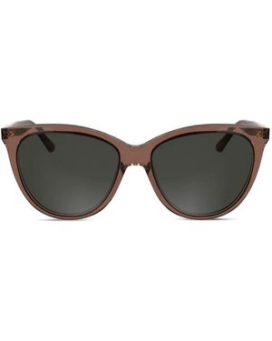 Calvin Klein Gafas De Sol Con Montura Cat Eye Y Lentes De Color - Gris