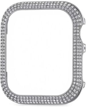 Swarovski Sparkling Embellished Apple Watch Series 4 & 5 Case - White