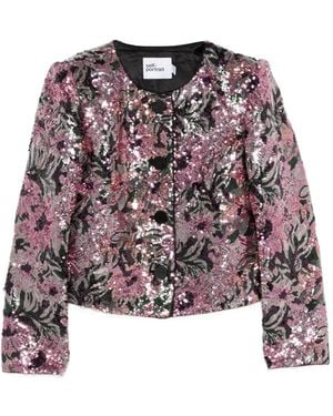 Self-Portrait Jack Met Pailletten - Roze