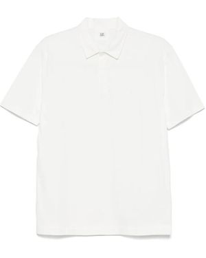 C.P. Company Logo Polo - White