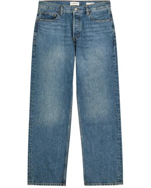 FRAME Vaqueros con trabillas - Azul