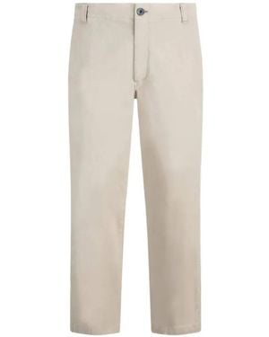 Murphy & Nye Pantalones Rectos Con Pinzas - Blanco