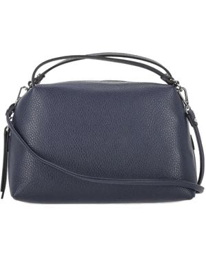 Gianni Chiarini Leather Tote Bag - ブルー